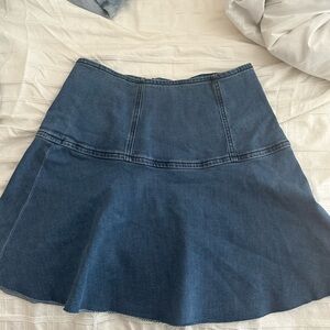 We the Free Jean skirt